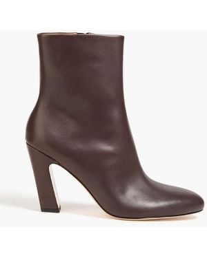 STUDIO AMELIA Cassidy Leather Ankle Boots - Brown