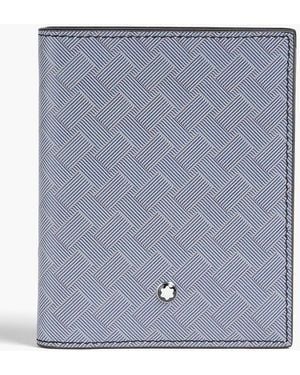 Montblanc Extreme 3.0 Printed Leather Wallet - Blue