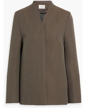 Loulou de Saison Rasca Wool Jacket - Brown