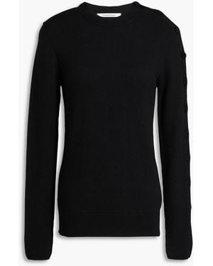 Another Tomorrow Pullover aus merinowolle - Schwarz