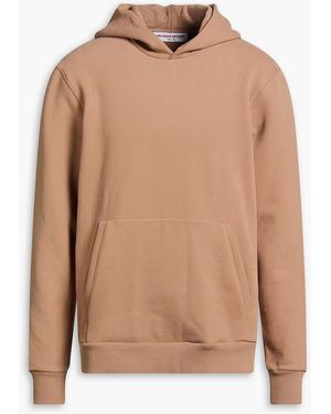 Orlebar Brown Joris French Cotton-Blend Terry Hoodie - Brown