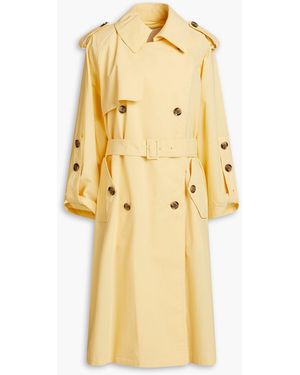 3.1 Phillip Lim Cotton-blend Trench Coat - Yellow