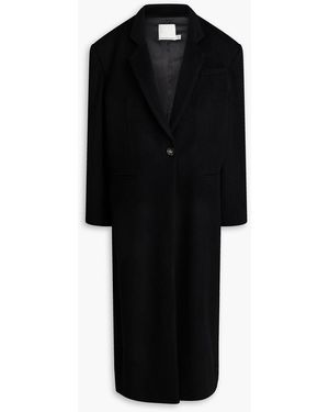 Christopher Esber Caravella Wool-Felt Coat - Black
