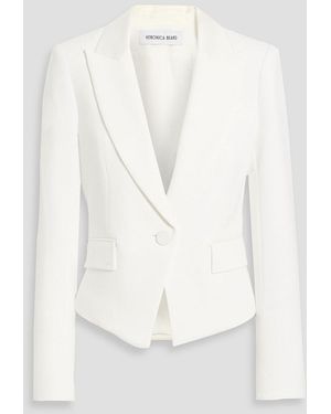 Veronica Beard Hosanna Crepe Blazer - White