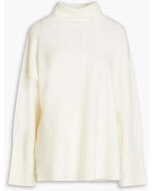 Day Birger et Mikkelsen Elmer Oversized Knitted Turtleneck Jumper - White