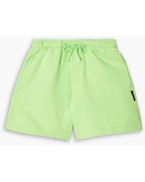 Holzweiler Musan shorts aus baumwollfrottee - Grün