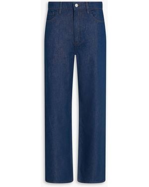 Theory High-rise Straight-leg Jeans - Blue