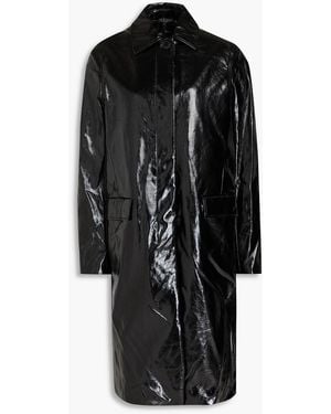 Rag & Bone Morin Vinyl Coat - Black