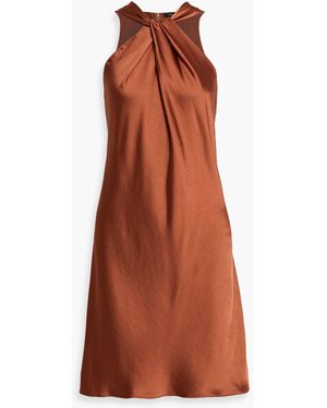 theory brown dress Theory Beige Size P Dress – Swap Boutique main image 1