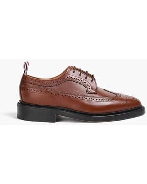 Thom Browne Leather Oxford Brogues - Brown