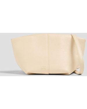 Mansur Gavriel Leather Cross-Body Bag - Natural