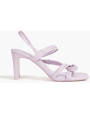 Sandro Leather Sandals - Pink