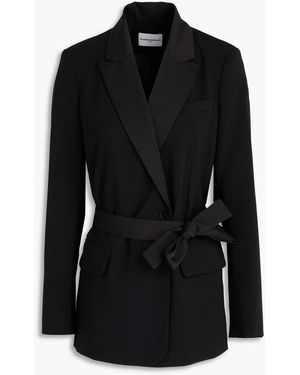 Claudie Pierlot Crepe Blazer - Black