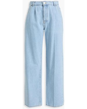 Claudie Pierlot High-rise Straight-leg Jeans - Blue