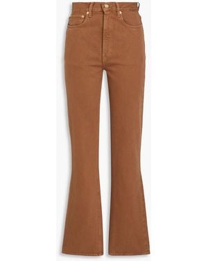 Jacquemus High-rise Bootcut Jeans - Brown