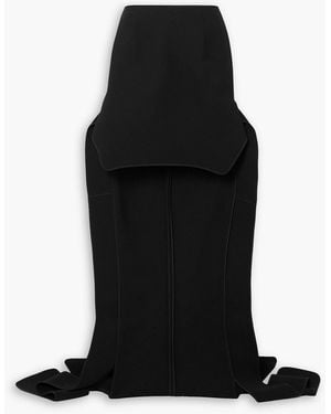 Maticevski Content Asymmetric Crepe Skirt - Black