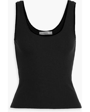 FRAME Stretch-Modal Tank - Black