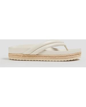 Vince Forest Leather Sandals - White