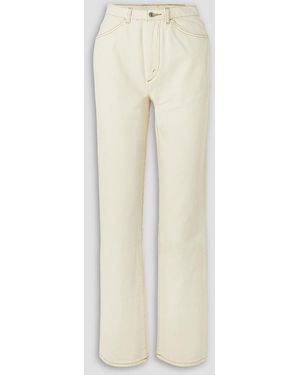 RE/DONE 70s cigarette high-rise straight-leg jeans - Natur