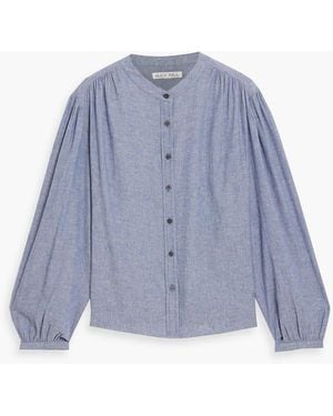 Alex Mill Ali Linen Top - Blue