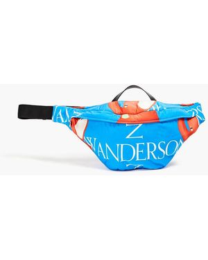 JW Anderson Printed Shell Belt Bag - Blue