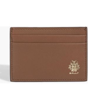 Bally Leather Cardholder - Brown