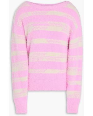 Isabel Marant Orson Jacquard-knit Jumper - Pink