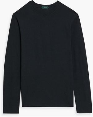 Slowear Cotton-Jersey T-Shirt - Blue