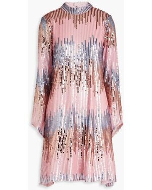Raishma Kleid aus tüll mit pailletten - Pink