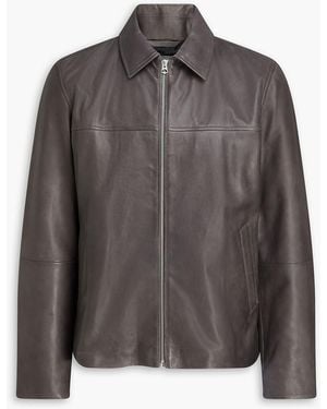 Rag & Bone Melrose Leather Jacket - Brown