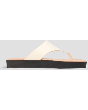 By Malene Birger Marisol Leather Sandals - White