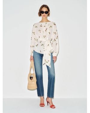 Reformation Isola Top - White