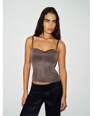 Reformation Fifer Top 0 - Grey