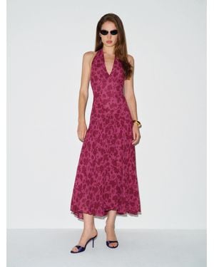 Reformation Briony Dress 0 - Red