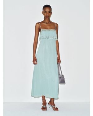 Reformation Carlisle Dress Lace - White