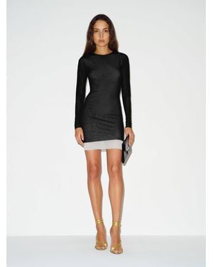 Reformation Sienna Knit Dress - Black