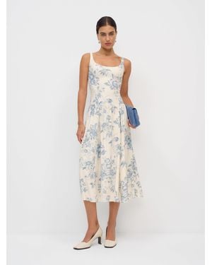 Reformation Bellarose Dress 0 - White