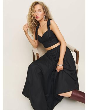 Reformation Petites Magnolia Two Piece - Black