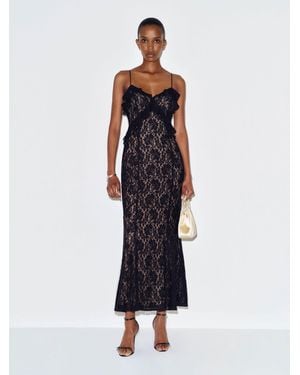 Reformation Maricela Dress Lace 0 - White
