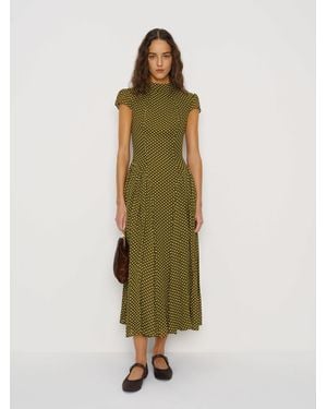 Reformation Petites Maven Dress - Green