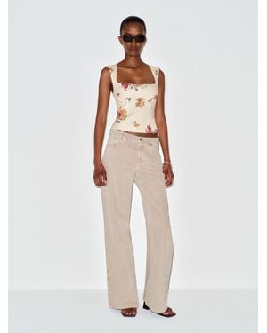 Reformation Tavish Linen Top 0 - White