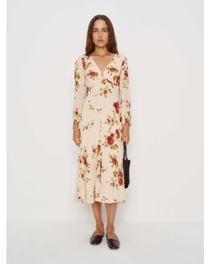 Reformation Maureen Dress - Natural