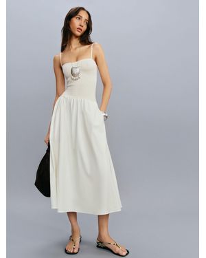 Reformation Nellie Knit Dress - White