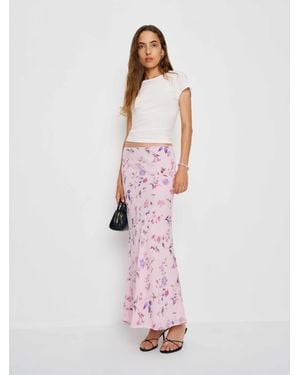 Reformation Layla Skirt - Pink