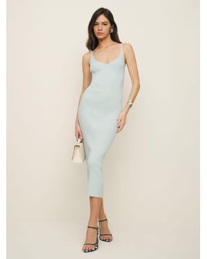 Reformation Dahlia Cotton Jumper Dress - Multicolour