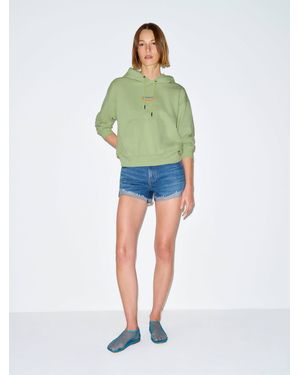 Reformation Patagonia W's '95 Oval Logo Daily Hoody Lichen - Green