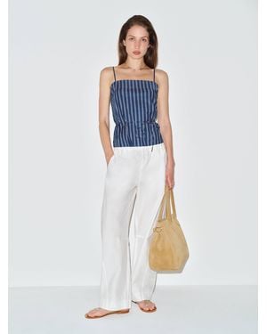 Reformation Agusta Top French Stripe 0 - White