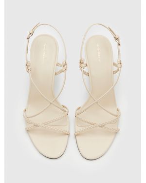 Reformation Jackson Heeled Sandal 6 - Brown