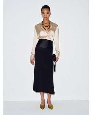 Reformation Luci Knit Skirt - Blue