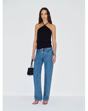 Reformation Madison Knit Top - Blue